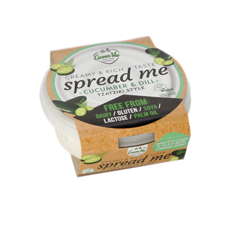 Green Vie Spread Me Vegan tzatziki spread 250 g