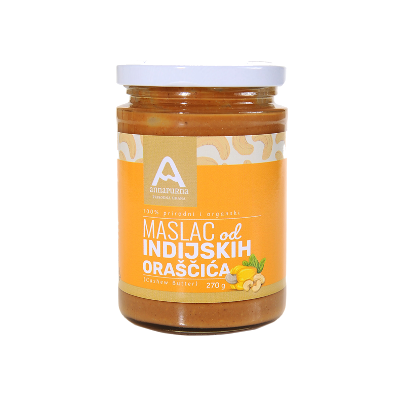 Annapurna Gluten-free cashew butter eco 270 g